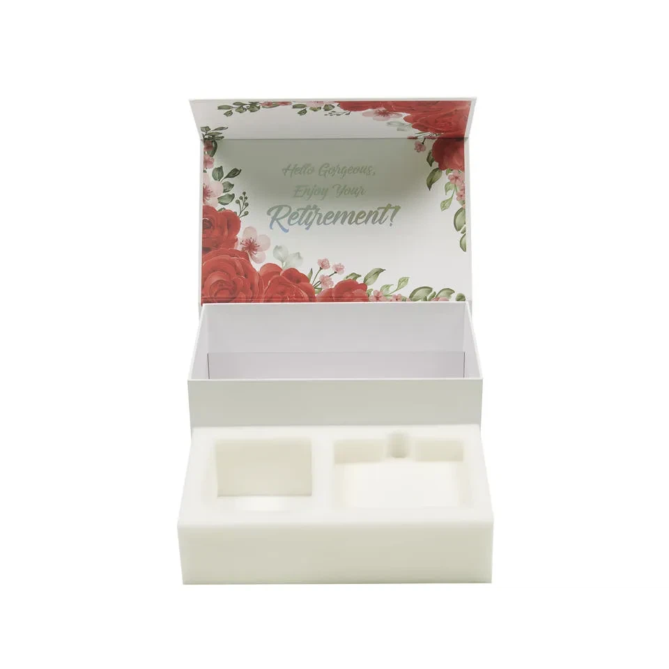 Luxury Magnetic Boxes Custom New Arrival Of Simple Elegant Folding Box White Corrugated Shipping Boxes