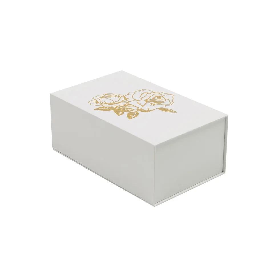 Luxury Magnetic Boxes Custom New Arrival Of Simple Elegant Folding Box White Corrugated Shipping Boxes