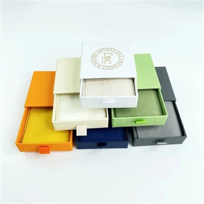 Blwch Pecynnu Argraffedig Custom Papur Rhodd Blwch Rhodd Pecynnu Blwch Drawer