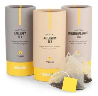 Tiwbiau Papur Kraft Custom Ansawdd Uchel Blychau Pecynnu Te Blwch Tiwb Silindr Rhodd